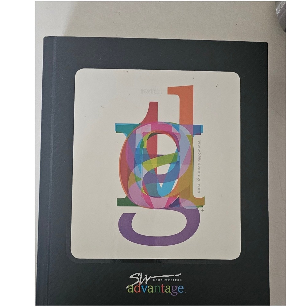 Southwestern Advantage Math 1-1200 Foundations Geometry Trigonometry 2018 Book‎